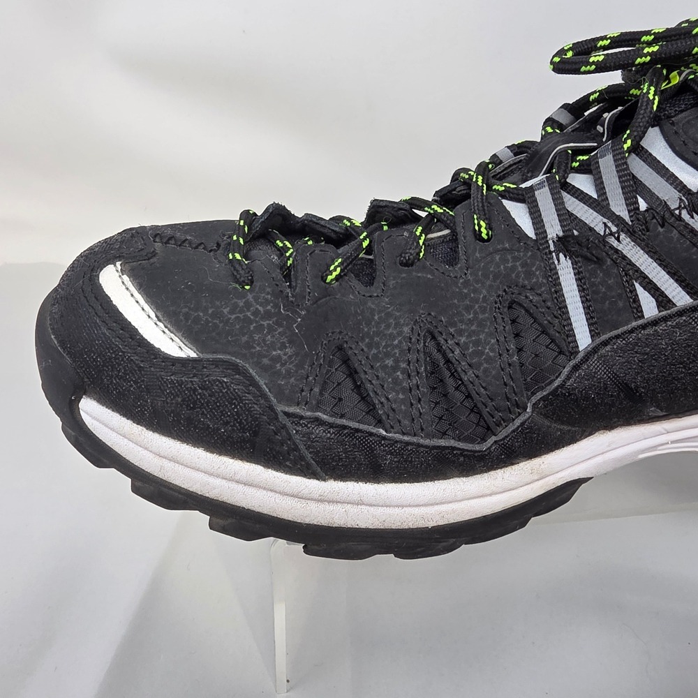 Fila All Terrain Trail Running Shoes Mens 9 Black Lime Green 1JM01275-016 Exc - Picture 14 of 16